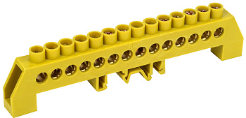 IEK Шина PE земля в комб DIN-изолСтойка ШНИ-8х12-14-КС-Ж