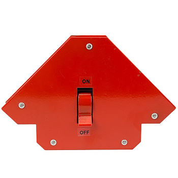 Магнитный угольник-держатель для сварки, отключаемый на 3 угла, усилие 23 кг Rexant 12-4836