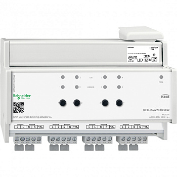 SE Merten KNX Диммер универсальный LED REG/4x230/250Вт MTN6710-0004