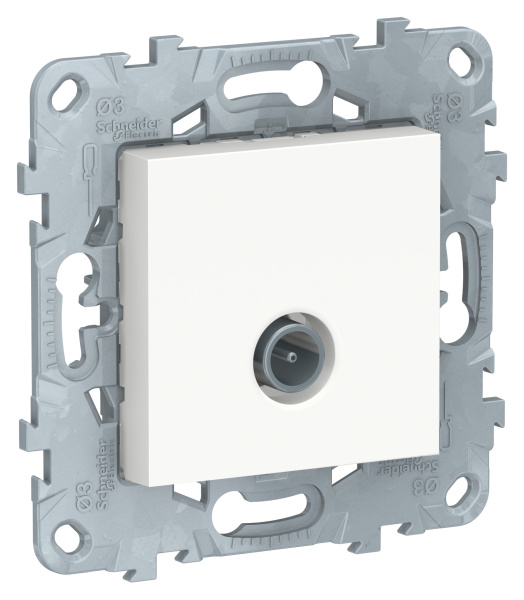 Купить SE Unica New Бел Розетка TV, одиночная NU546218