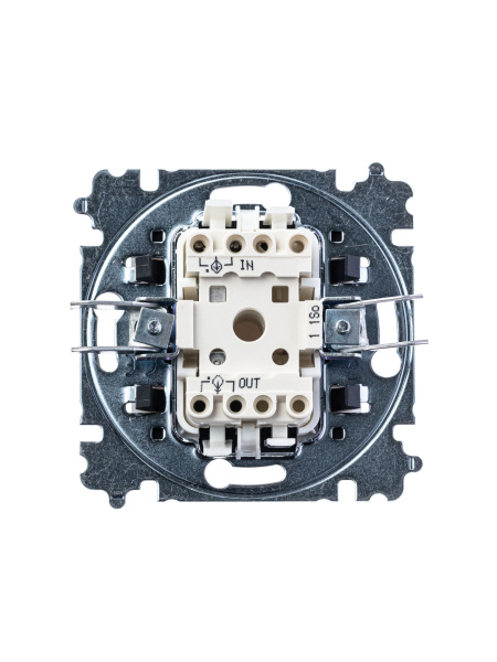 Купить ABB EPJ Levit жемчуг / ледяной Выключатель 1-клавишный 2CHH590145A6068