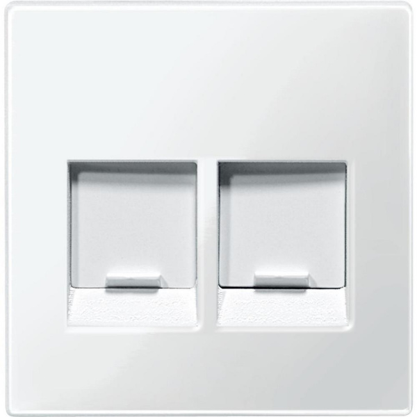 SE Merten SM Бел Центральная плата 2-ая для модулей штепсельных разъемов с пылезащ. шторками MTN4562-0319