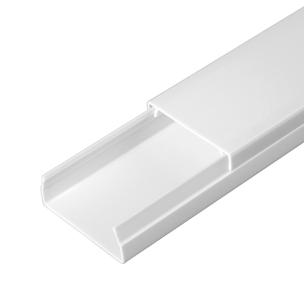Промрукав Кабель-канал белый 2-й замок в п/э 40х16 (30 м/уп) PR03.0052