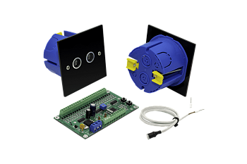 SWG Контроллер подсветки ступеней КАП-32 плата, 24 канала, 4А, 12 Вольт STL24-12-24x4A