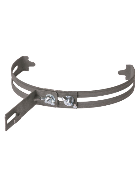 TDM Держатель регулируемый Ø130-240 мм на круглый конек, для прута Ø6-10 мм, стал. крюк, термодиф. SQ2402-3170