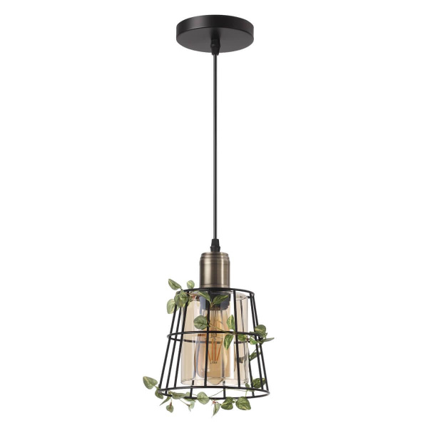 Купить Lumion 4463/1 LN20 253 черный, бронза Подвес E27 1*60W 220V JOURNEY