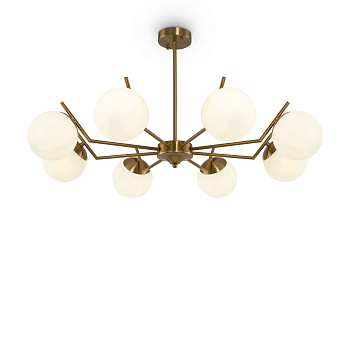 Freya Moon Латунь Люстра FR5173PL-08BS