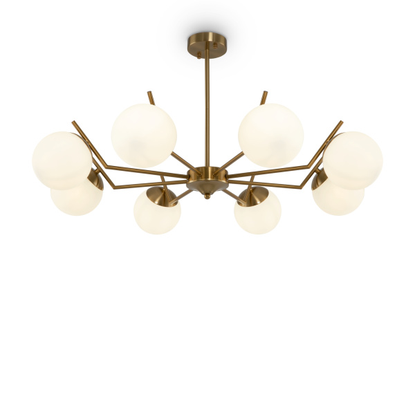 Freya Moon Латунь Люстра FR5173PL-08BS