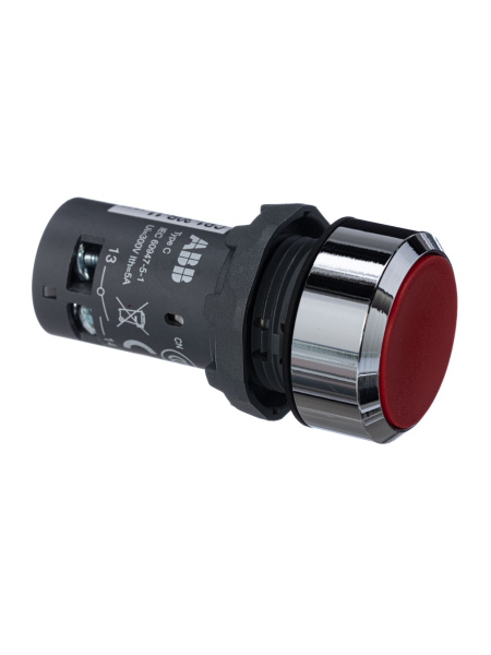 Купить ABB CP1-30R-11 Кнопка красная без фикс. 1НО+1HЗ 1SFA619100R3071