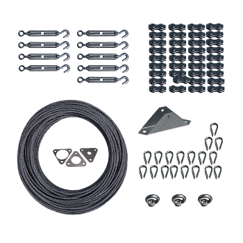 EZETEK Комплект растяжек для мачты СМТк до 14 метров, 3 яруса 76035