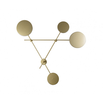 Kink Light 2207A,33 Бра Фирс золото d83 h65 Led 24W (3000K)