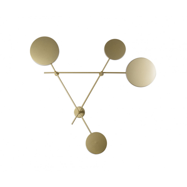 Kink Light 2207A,33 Бра Фирс золото d83 h65 Led 24W (3000K)