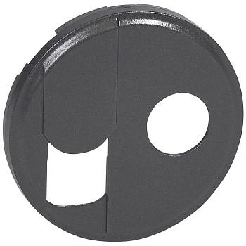 Legrand Celiane2 Графит Накладка розетки RJ-TV 067939