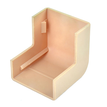 Kopos Угол внешний на 90 гр. LHD 40X20 8636 (I1) (Цвет Береза розовая) 8636_I1