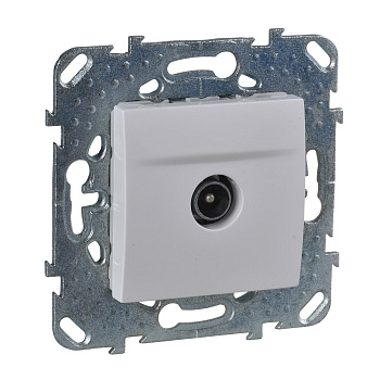 SE Unica Белый Розетка TV оконечная MGU5.464.18ZD