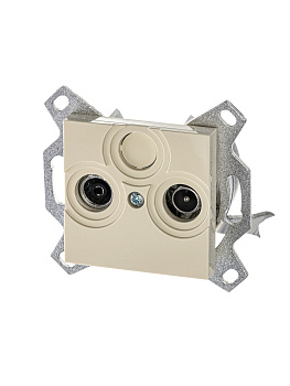 ABB EPJ Levit слоновая кость Розетка TV-R, оконечная 2CHH083503A6017