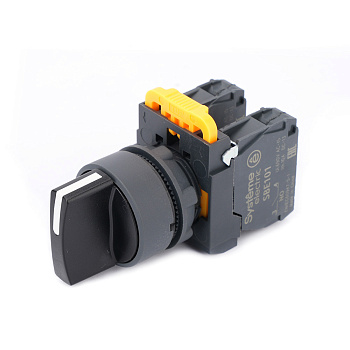 Systeme Electric Переключатель SB5 в сборе модульный 22мм 3 позиции с возвратом 2НО