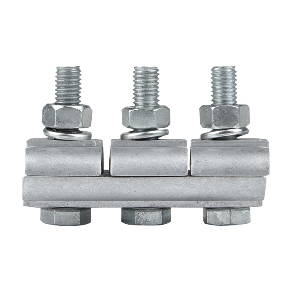 Купить EKF PROxima Зажим соединительный плашечный 3 болта М6 (D провода 9,6...11,4 мм) ПА-2-2