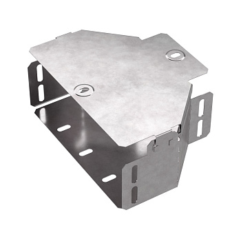 Промрукав Переходник симметричный с крышкой Стандарт 200х100х80 PR16.0473