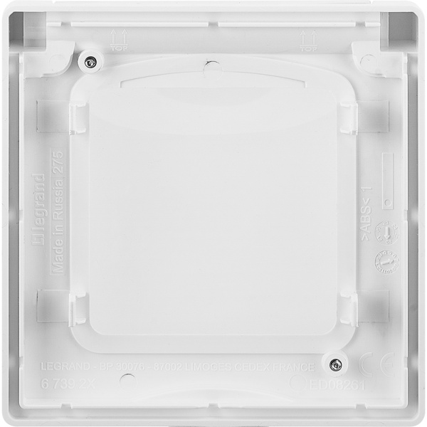 Купить Legrand INSPIRIA Белый Рамка с защитной крышкой IP 44 673920