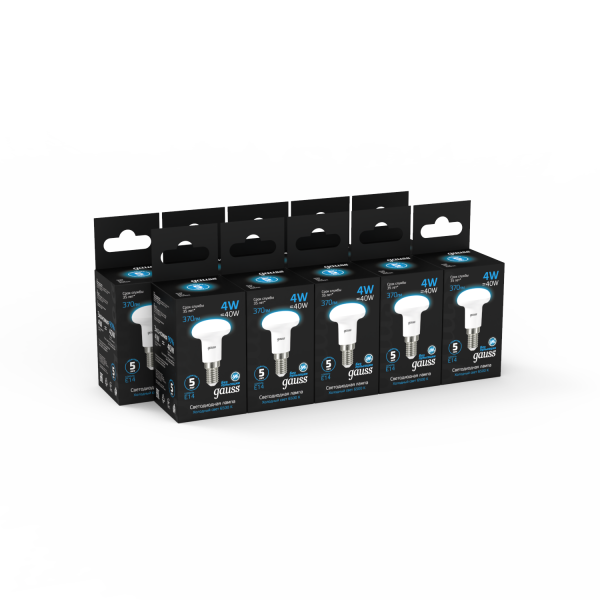 Купить Gauss Лампа R39 4W 370lm 6500K Е14 LED 106001304