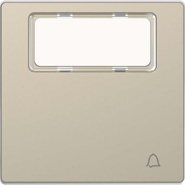SE Merten D-Life Сахара Клавиша 1-ая, с полем для надписи, «звонок» MTN3365-6033