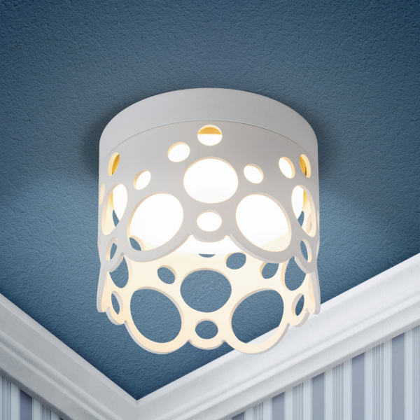 ЭРА Встраиваемый светильник под лампу GX53 DK115 SWH белый матовый