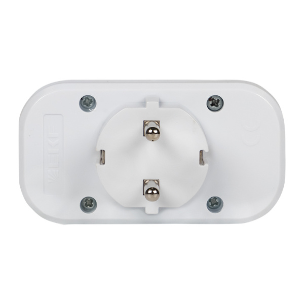 Купить EKF PROxima Разветвитель 2 гн. с/з плоский 16А 250B ARP16-2