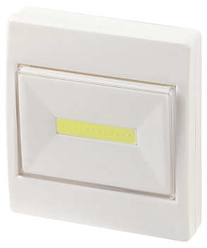 ТРОФИ Светодиодный фонарь подсветка SB-102 пушлайт, [СОВ, 3хААА, белый, 1шт в пакете] Б0052748