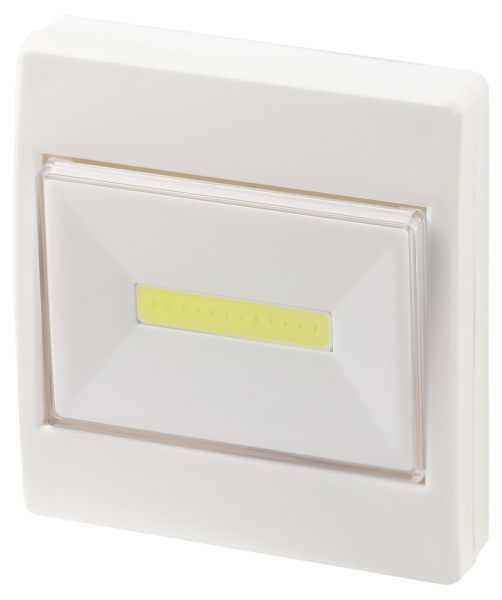 ТРОФИ Светодиодный фонарь подсветка SB-102 пушлайт, [СОВ, 3хААА, белый, 1шт в пакете] Б0052748