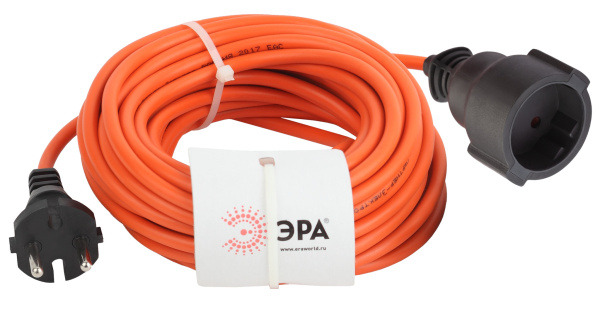 ЭРА UPx-1-2x0.75-20m-IP44 Удлинитель силовой в бухте б/з 1 гн 20м ПВС 2х0.75