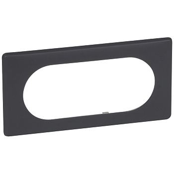 Legrand Celiane2 Перкаль черная Рамка 4/5 мод 066745