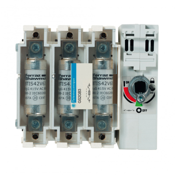 SE Корпус выключателя-разъединителя-предохранителя 3P 63A GS2GB3