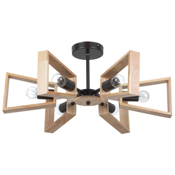 Arte Lamp A8030PL-6BK Люстра потолочная