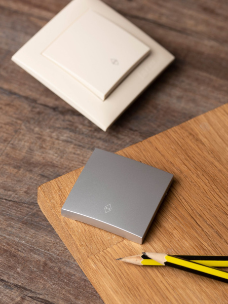 Купить EKF PROxima Валенсия лицевая панель выключателя проходного 1-кл. 10А сталь