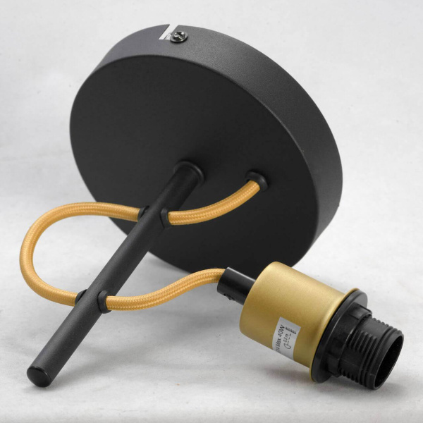 Купить Lussole LOFT Металл Черный /  Ткань Светильник настенный E14 40W LSP-8052