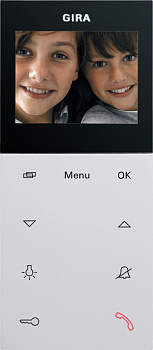 Gira Квартирная видеостанция накладного монтажа Plus 123927