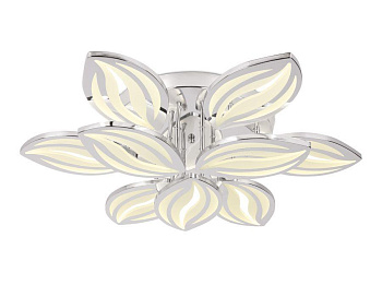 Ambrella Потолочный светодиодный светильник с пультом FA467/6+3 CH хром 135W 720*620*120 (ПДУ РАДИО 2.4)