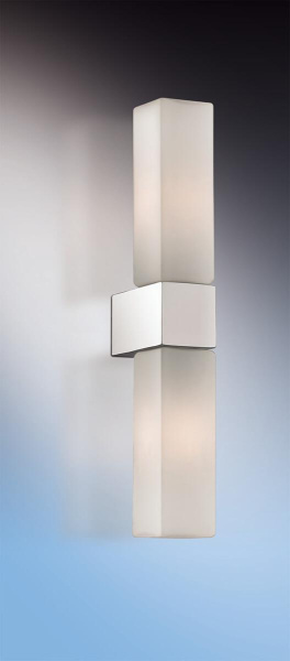 Odeon Light Cветильник настенный, лампа 2*40 Вт G9, хром. 2136/2W Купить Odeon Light Cветильник настенный, лампа 2*40 Вт G9, хром. 2136/2W
