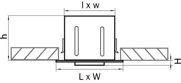 Купить Lightstar Светильник точечный встраиваемый декоративный под заменяемые галогенные или LED лампы Cardano Lightstar 214018