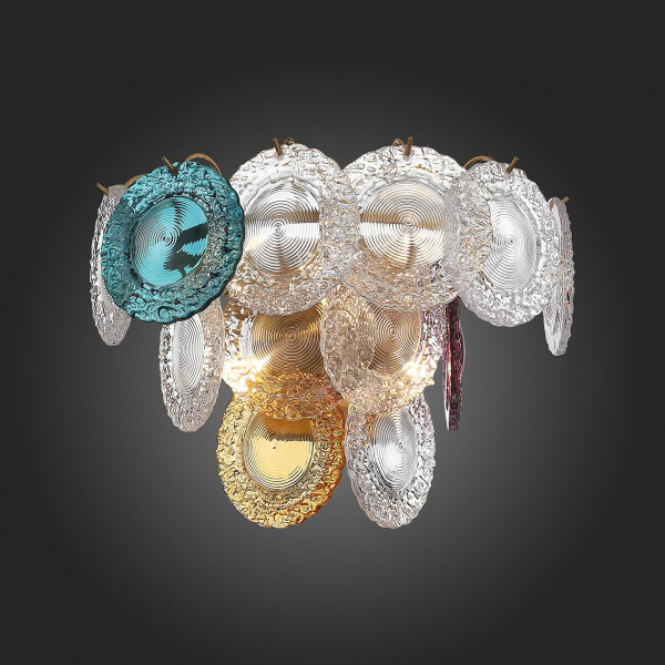 Купить ST Luce SL420.201.05 Бра Золотая медь/Мульти G9 5*3W