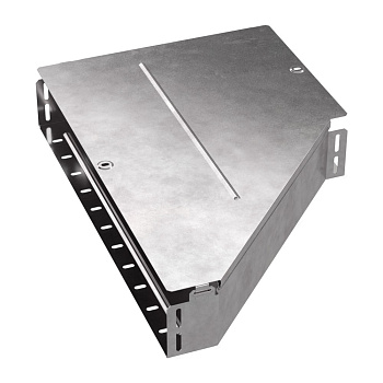 Промрукав Переходник левый с крышкой Стандарт 600х300х100 PR16.0702