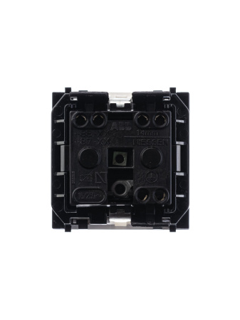 Купить ABB NIE Zenit Бел Розетка с/з с защитными шторками, безвинт. зажим, 2 мод 2CLA228860N1101