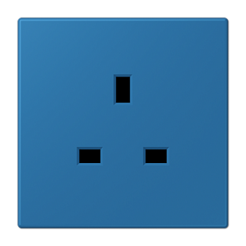 JUNG Накладка для механизма розетки арт. 3521EINS дюропласт Les Couleurs® Le Corbusier LC2521P32030