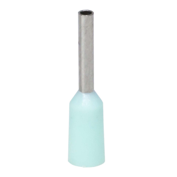 DKC Наконечник-гильза с изол. фланцем для жилы сечением 0,34кв.мм, длина контактной части  8мм, бирюзовый
