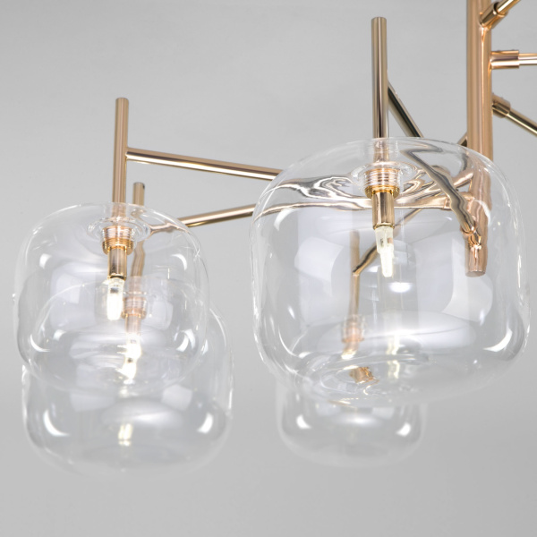 Eurosvet Потолочная люстра в стиле лофт 70128/7 золото a056922 Купить Eurosvet Потолочная люстра в стиле лофт 70128/7 золото a056922