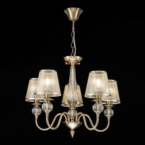 Купить Freya Classic Inessa Бронза Антик Люстра E14 40W FR2685PL-05BZ