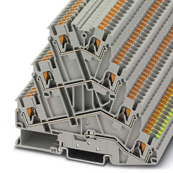 Phoenix Contact Многоярусный клеммный модуль PT 2,5-PE/3L 3210542