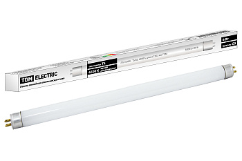 TDM Лампа люминесцентная линейная двухцокольная ЛЛ-16/6 Вт, T5/G5, 6500 К, длина 226,3мм SQ0355-0016