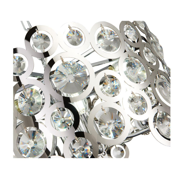 Купить ST Luce SL1103.103.08 Светильник подвесной Хром/Прозрачный,Хром E14 8*60W